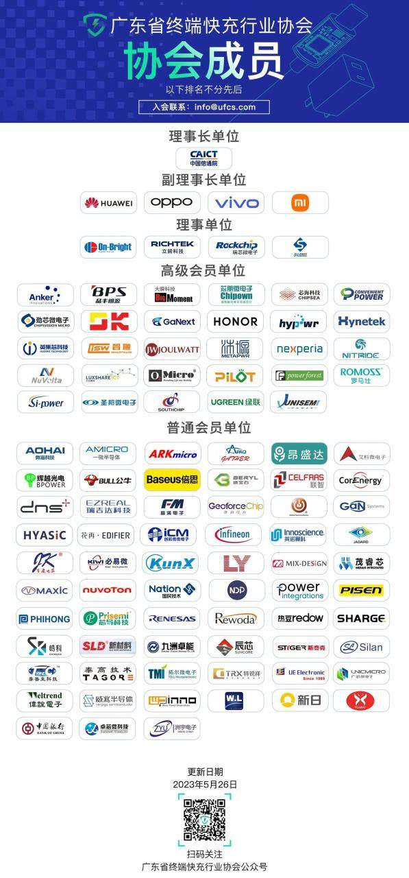 凹凸电子（武汉）有限公司加入终端快充行业协会-终端快充行业协会 Fast Charging Alliance